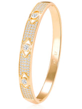 Peora Zenith Protection Evil Eye Gold Kada