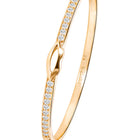Lover's Promise Tennis Style Gold Kada