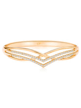 Peora Modern Infinity Twist Silver Kada