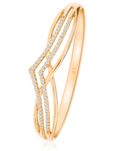 Peora Modern Infinity Twist Silver Kada