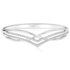 Peora Modern Infinity Twist Gold Kada