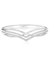 Peora Modern Infinity Twist Gold Kada