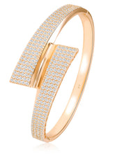 Peora Contemporary Edge Wrap Gold Kada