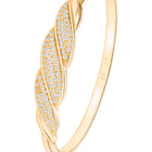 Peora Bold Yet Classy CZ Gold Kada For Women