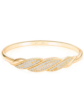 Peora Bold Yet Classy CZ Gold Kada For Women