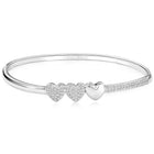 Peora Full of Love Zircon Silver Bracelet