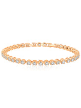 Chic CZ Golden Bracelet