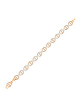 Brilliant CZ Golden Bracelet