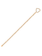 Refined CZ Golden Bracelet