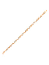 Stylish CZ Golden Bracelet