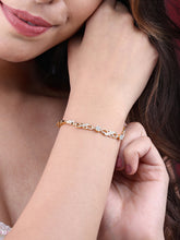 Captivating CZ Golden Bracelet