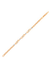 Captivating CZ Golden Bracelet