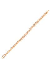 Radiant Sparkle Golden Bracelet