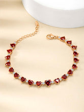 Elegant Sparkle CZ Golden Bracelet