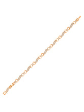 Versatile CZ Golden Bracelet