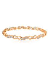 Versatile CZ Golden Bracelet