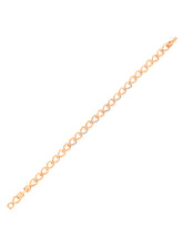 Classic CZ Golden Bracelet