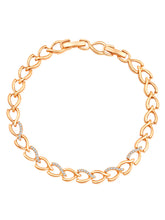 Classic CZ Golden Bracelet