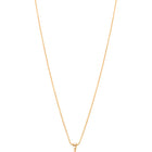 Peora Cushion Style CZ Gold Pendant Set