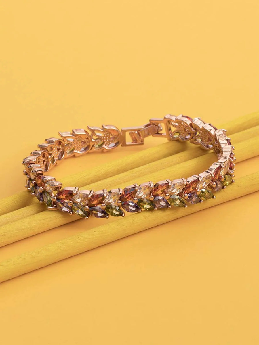 Rainbow Bracelet by Peora | Vibrant & Stylish Wristwear