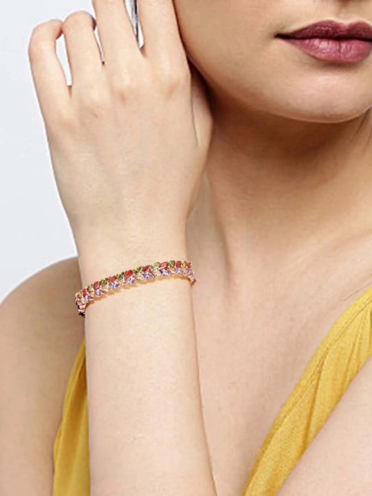 Rainbow Bracelet by Peora | Vibrant & Stylish Wristwear