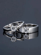 Couple Rings United in Harmonious Love