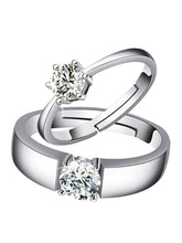 Harmonious Love Couple Rings