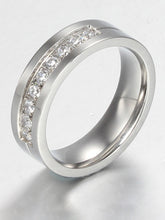 Crystal Vow Sparkling Wedding Band