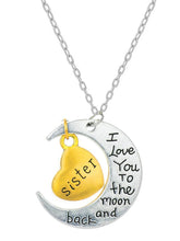 Moon & Heart Pendant – Dreamy Fashion Jewellery by Peora

