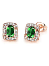 Sparkling Crystal & CZ Necklace Set