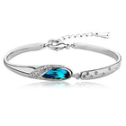 Peora AD Pendant Set & Bracelet - Elegant Matching Jewellery Set

