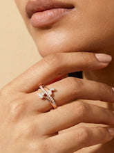 Petal 925 Sterling Silver Rose Gold Ring