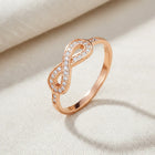 Peora Forever Rose Gold 925 Sterling Silver Ring