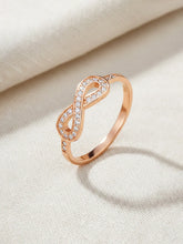 Peora Forever Rose Gold 925 Sterling Silver Ring