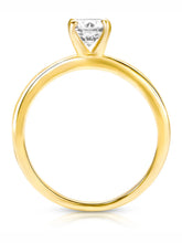 Classic Gold-Plated 925 CZ Promise Ring