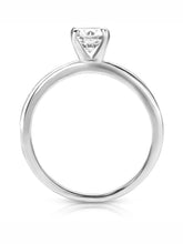 Classic Silver-Plated 925 CZ Promise Ring