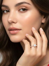 Timeless Rose Gold 925 CZ Solitaire Band Ring