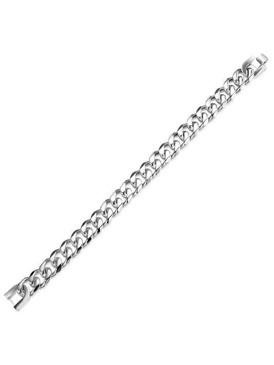 Silver Knight Bold Chain Bracelet For Men