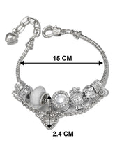 Dazzling Links with Sparkling Heart