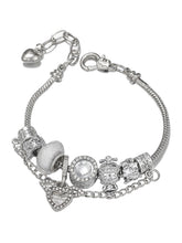 Dazzling Links with Sparkling Heart