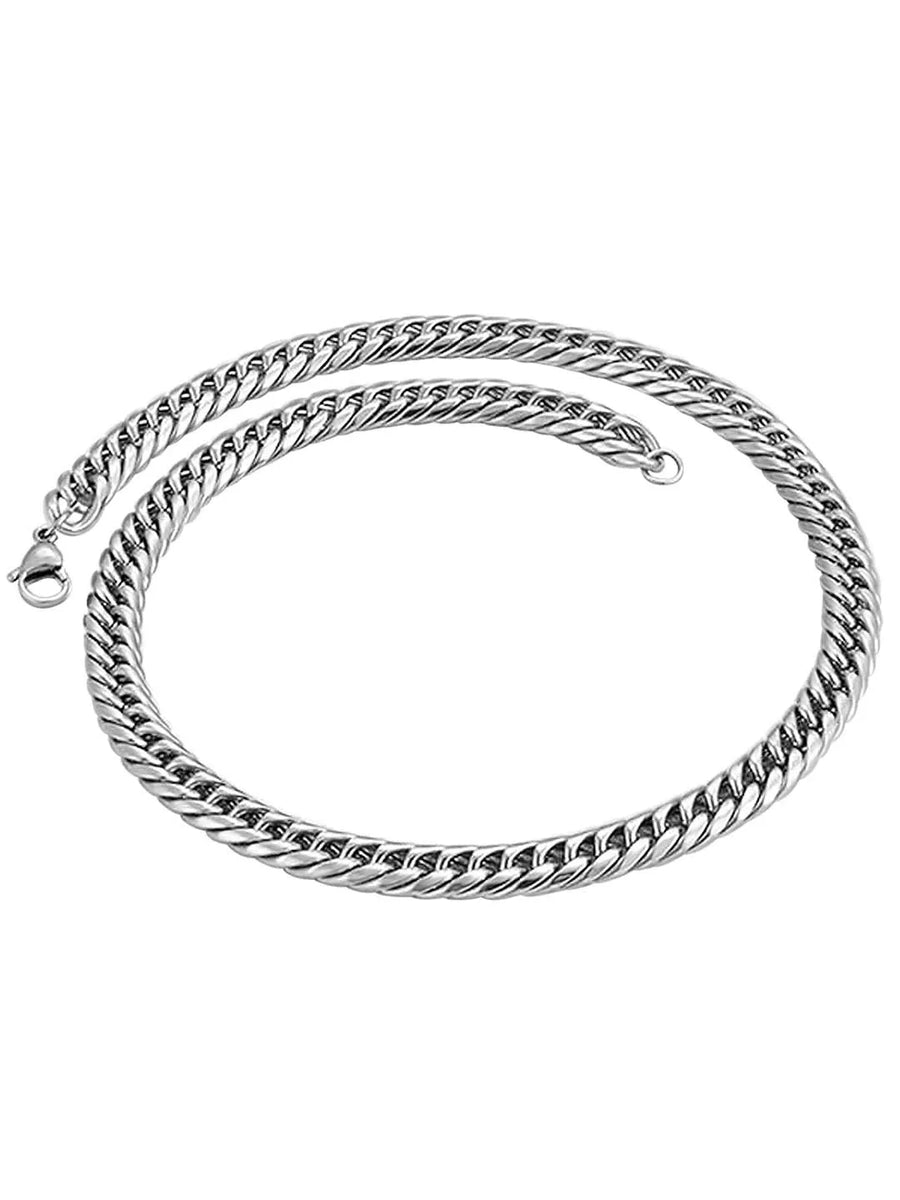 Steel Men’s Chain | Modern & Rugged Styles by Peora

