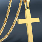 Symbol of Faith Cross Pendant Chain