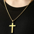 Symbol of Faith Cross Pendant Chain