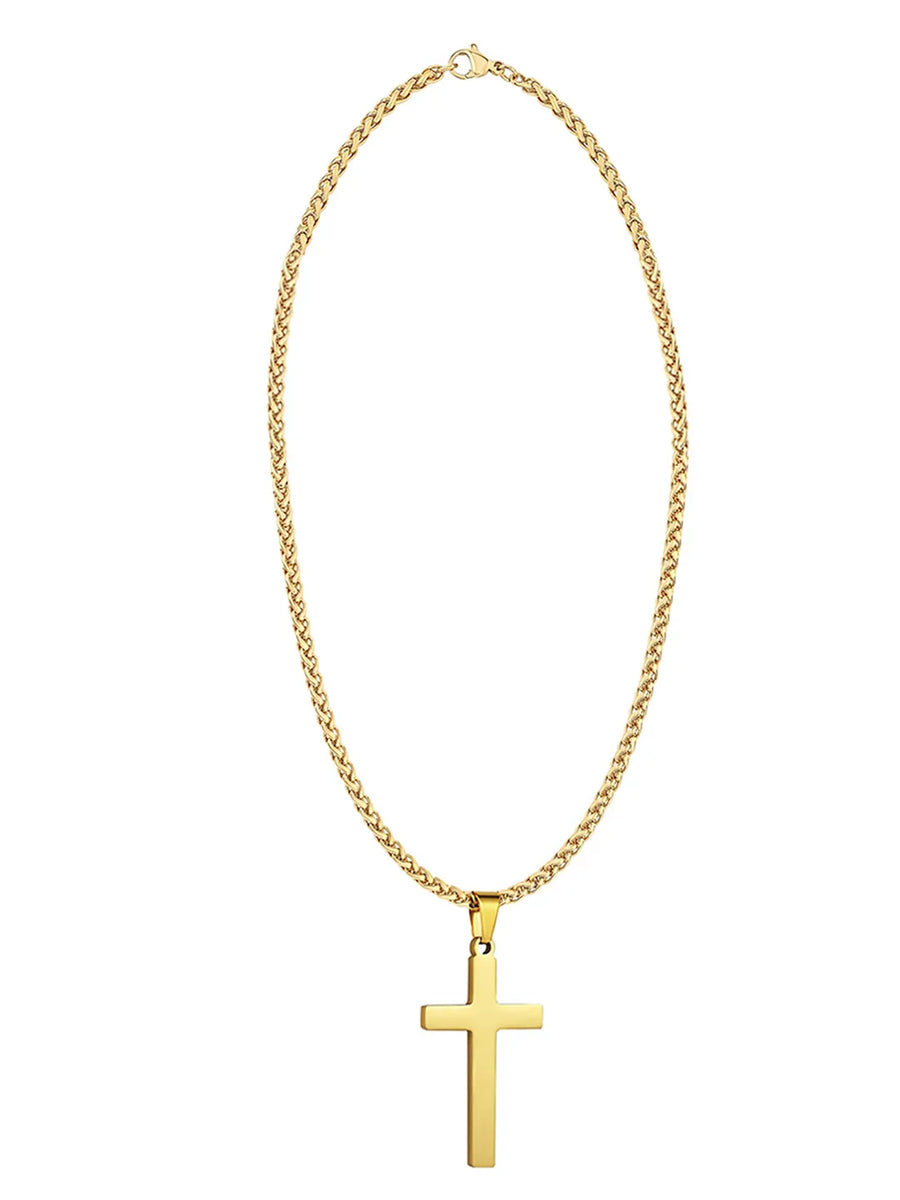 Symbol of Faith Cross Pendant Chain