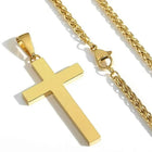Symbol of Faith Cross Pendant Chain