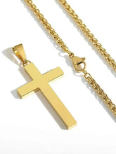 Symbol of Faith Cross Pendant Chain