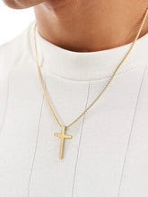 Classic Cross Pendant with Box Chain