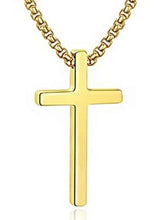 Classic Cross Pendant with Box Chain