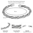 Elegant Stainless Steel Bracelet – Sleek & Refined | Peora