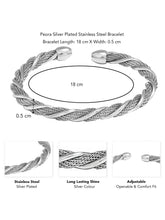 Elegant Stainless Steel Bracelet – Sleek & Refined | Peora